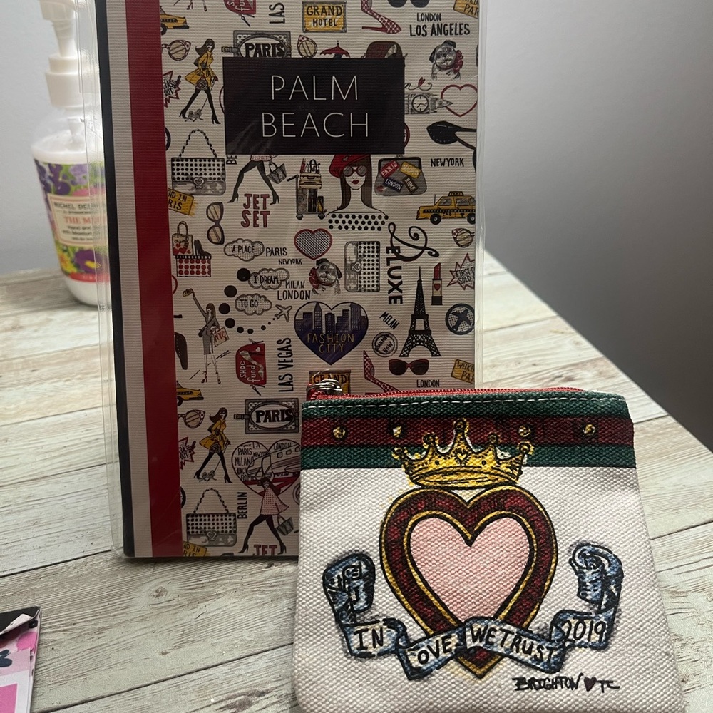 Brighton notebook and change purse